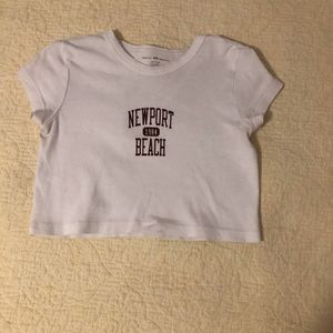 Brandy Melville cropped shirt